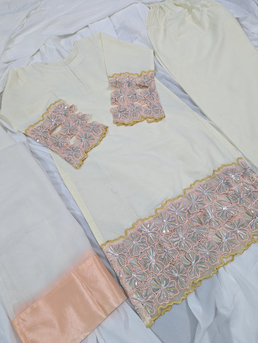 DOVE 3 PC EMBROIDERY