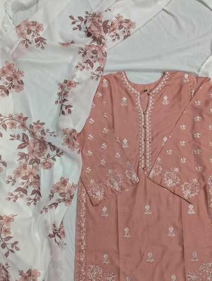Anaya DRESS 3 PC EMBROIDERY