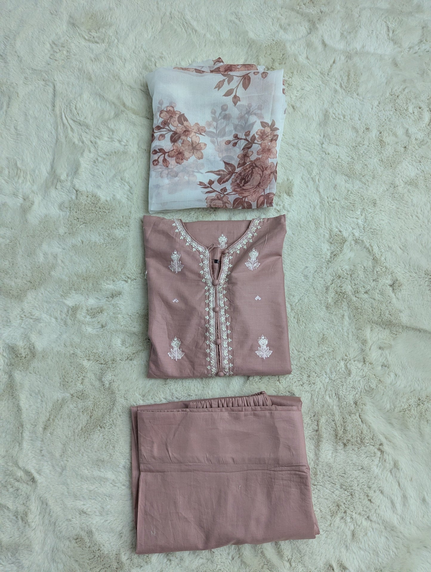 Anaya DRESS 3 PC EMBROIDERY