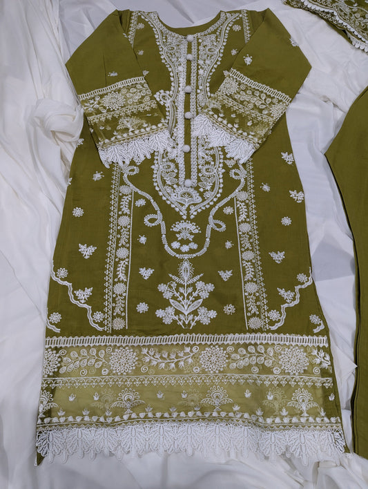 DHANI 3 PC EMBROIDERY