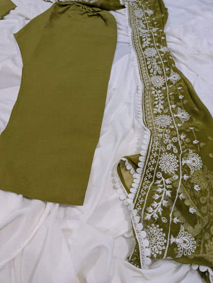 DHANI 3 PC EMBROIDERY