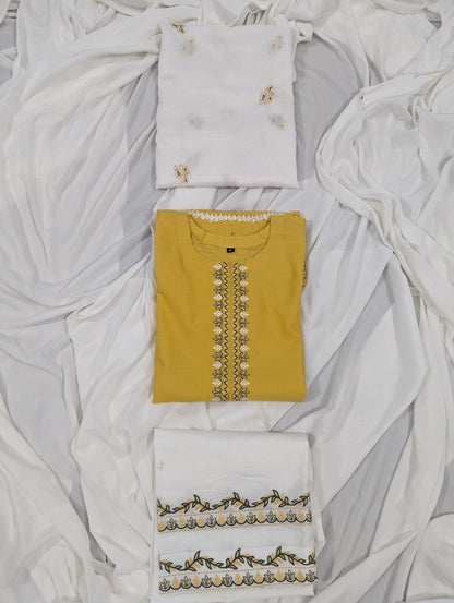 SUNSHINE 3 PC EMBROIDERY